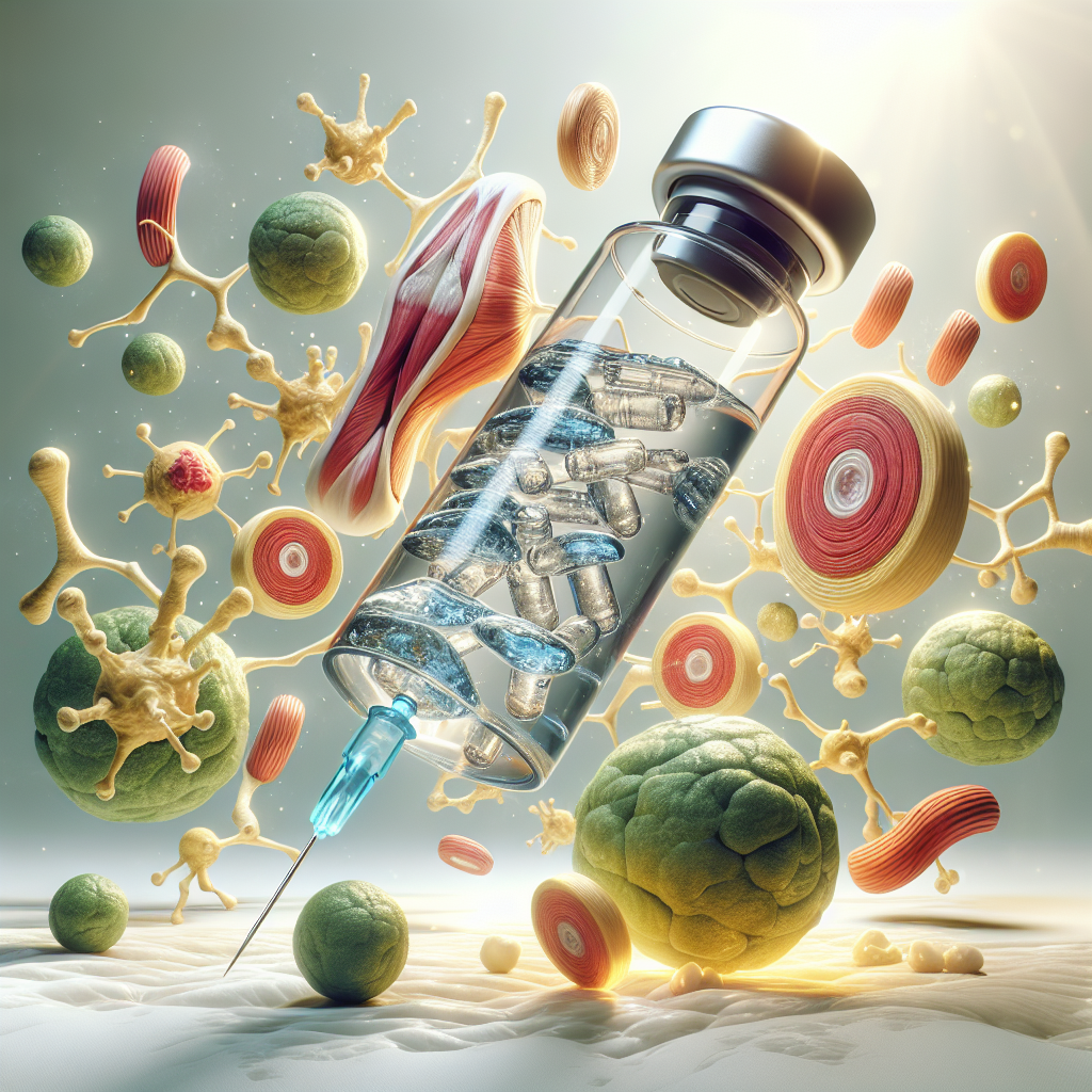 L'acqua battericida per iniezioni come alleato per il recupero muscolare