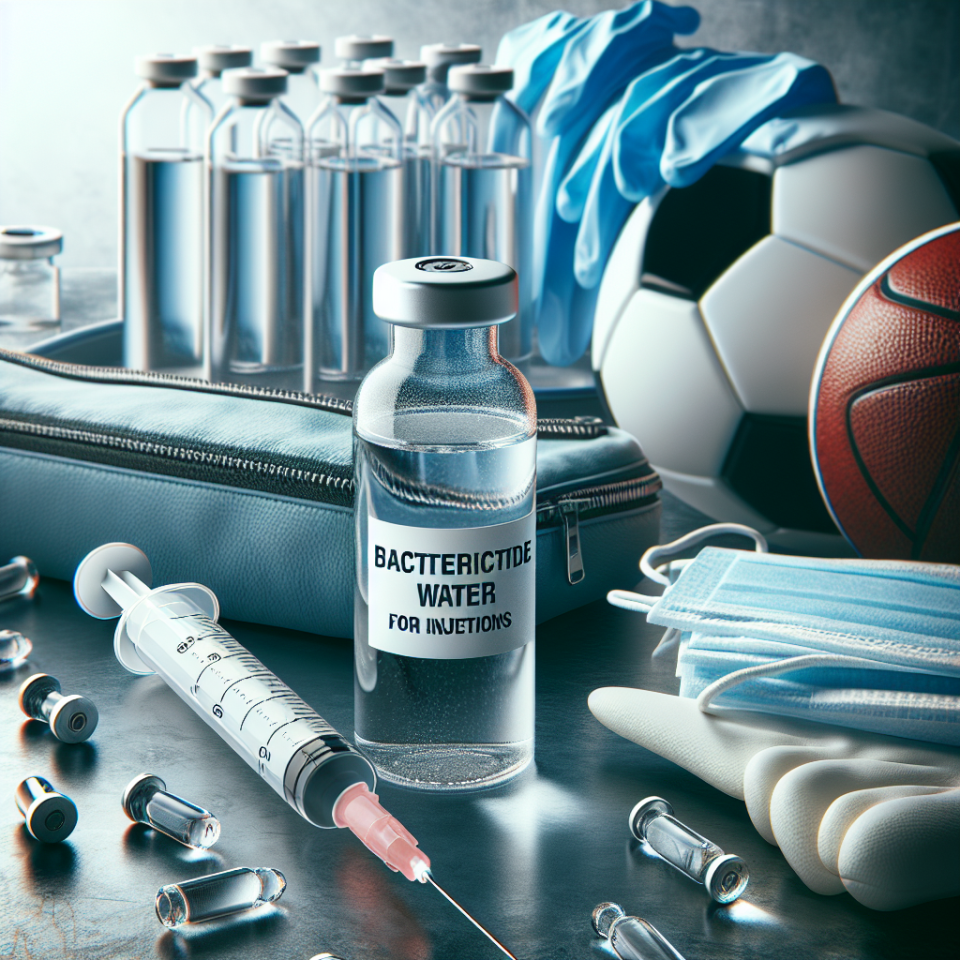 L'acqua battericida per iniezioni: un elemento fondamentale nella farmacologia sportiva