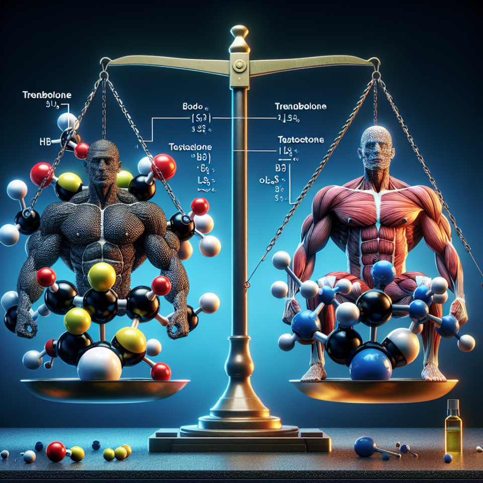 Trenbolone e testosterone: confronto tra due potenti steroidi anabolizzanti