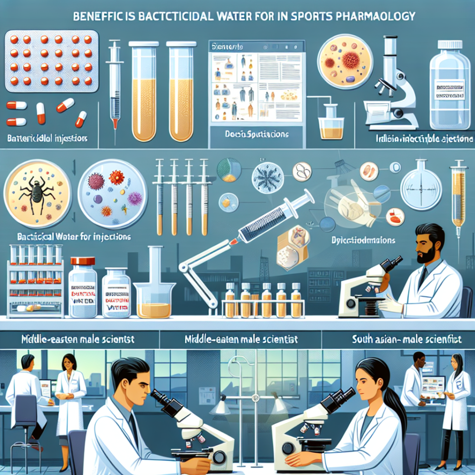 I vantaggi dell'acqua battericida per iniezioni nella farmacologia sportiva